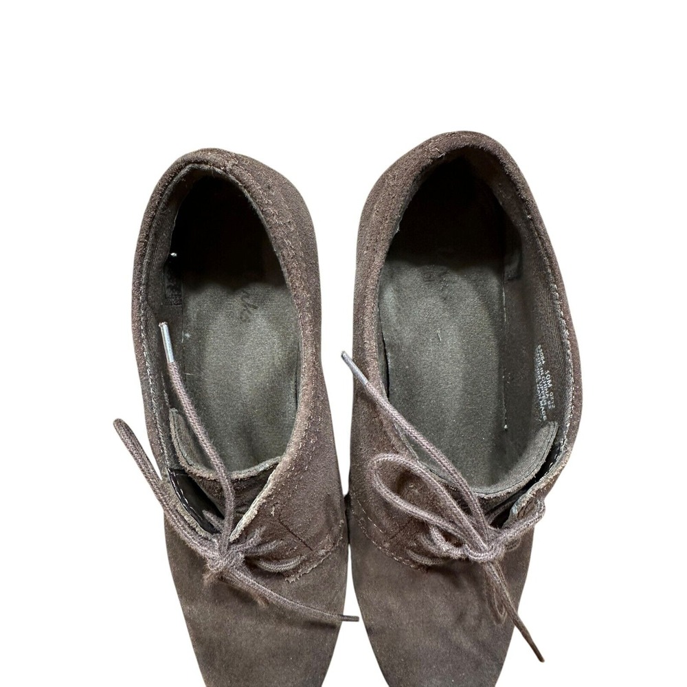 Clarks Bendables Women's Ankle Boots Brown Lace Up‎ Suede Size 10 M - Picture 9 of 12